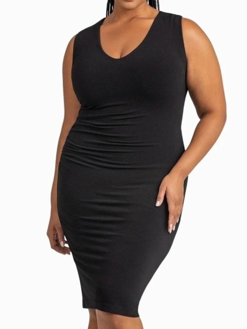 Honeylove Innerpower Sleeveless Midi Dress Size 3X